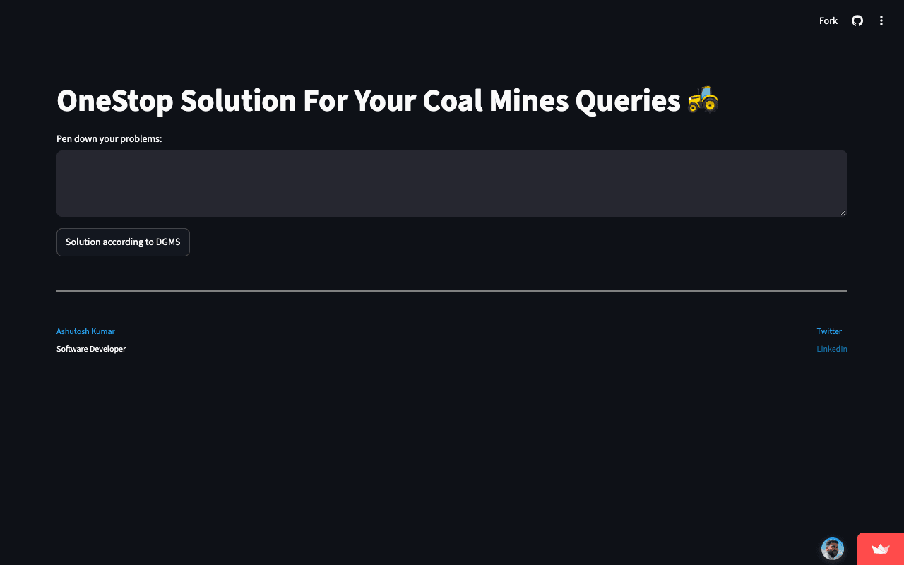 AI Coal Mines Laws: Domain assistant for mining regulation